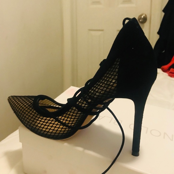 Gianvito Rossi suede mesh pumps last sale day - Picture 5 of 8
